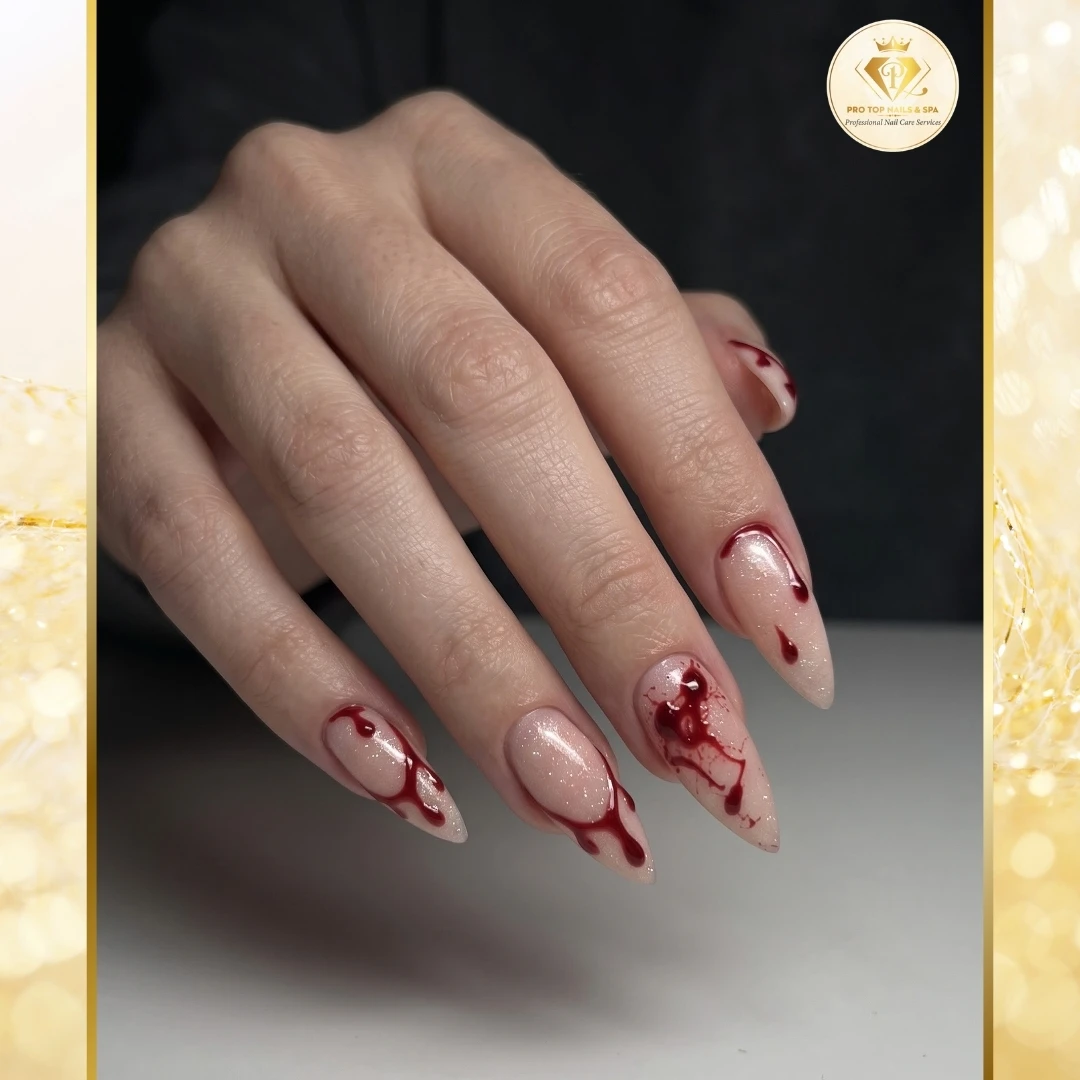 Gel nails art